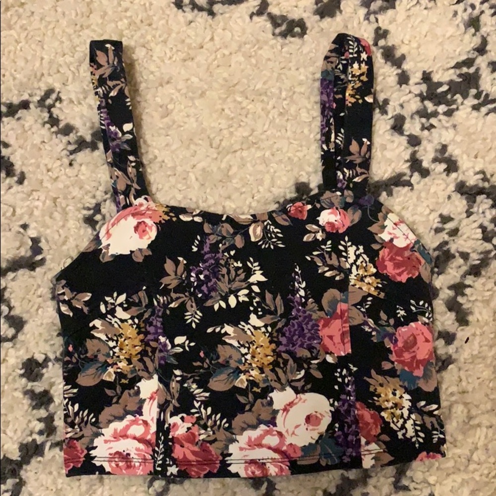 Floral Crop top
